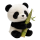 Panda Plush Holding Bamboo Stick(18 Inches)