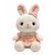 White & Pink Bunny Plush in Ruffled Dress(24 Inches)